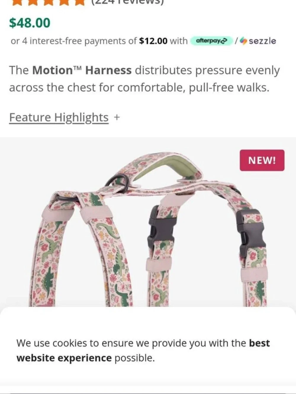 Dino Nugs Moition Harness
